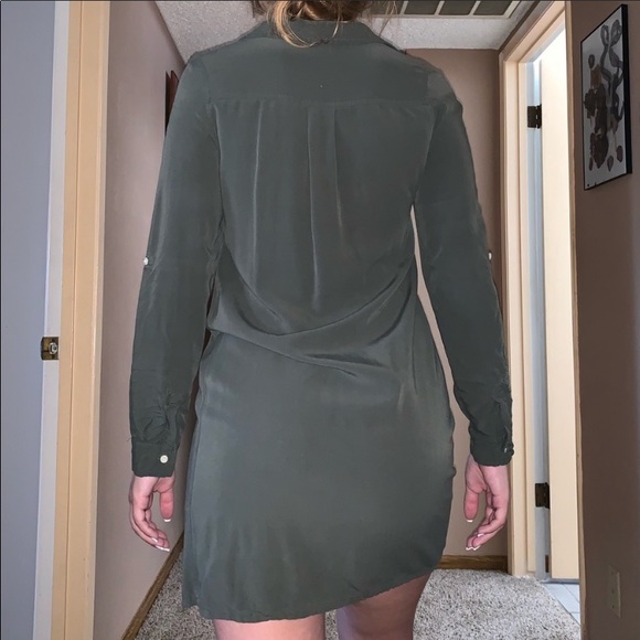 Long sleeve button up dress - Picture 2 of 4